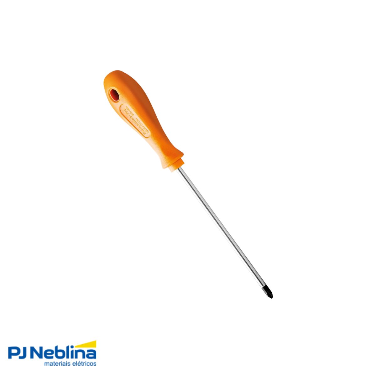 Chave Fenda Ponta Cruzada (Philips) Ph1 3/16X6Pol (5X150Mm) Cabo Twister Lr Magnetizada - Tramontina