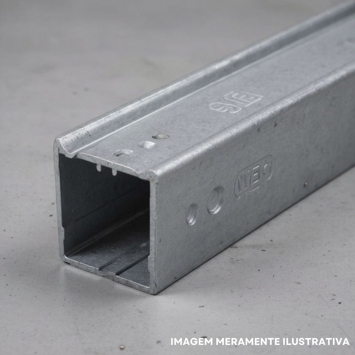 Trilho Fixação Din Liso Ts-35 2000 mm Aço Zincado - Weg