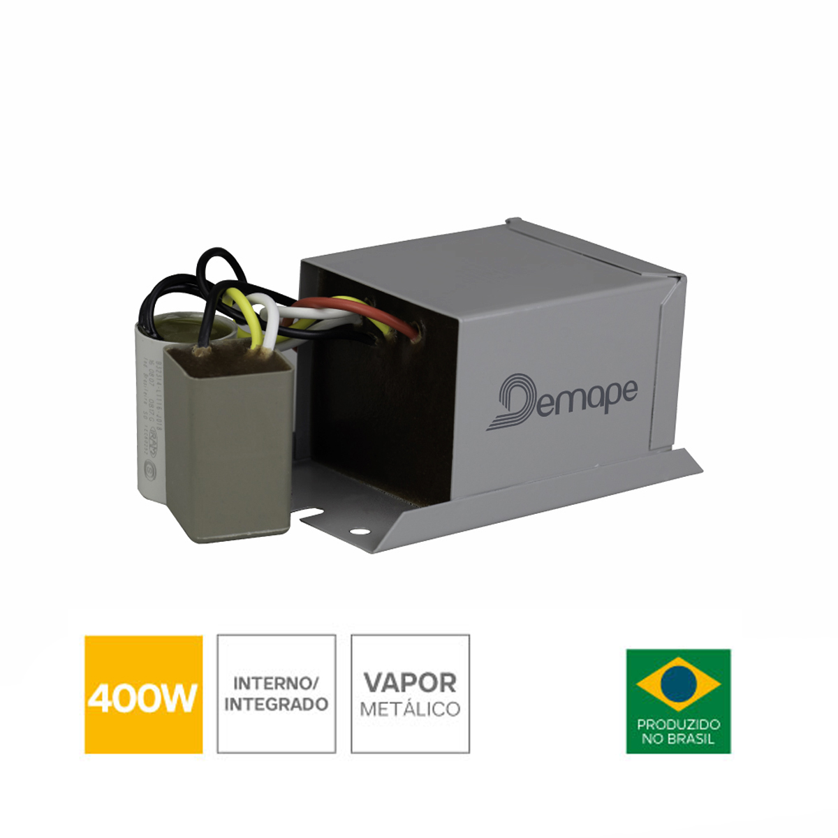 Reator V Metálico 400W Interno/Integrado Afp Tung 60Hz 220V 2,11A Ence - Demape