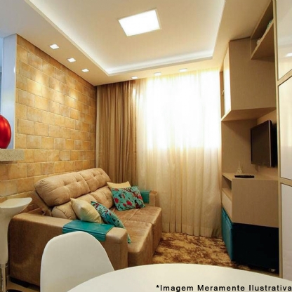 Luminária Painel Led Embutir Quadrada 18W Bivolt 1300Lm 4000K Luz Neutra - Philips