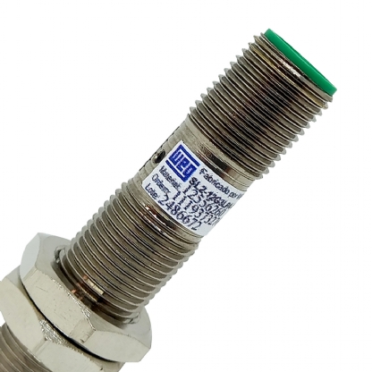 Sensor Indutivo Cilíndrico Roscado Sn-2mm M12X1,00mm Latão 10-30V M12 SL2-12G3LPA-SC - WEG