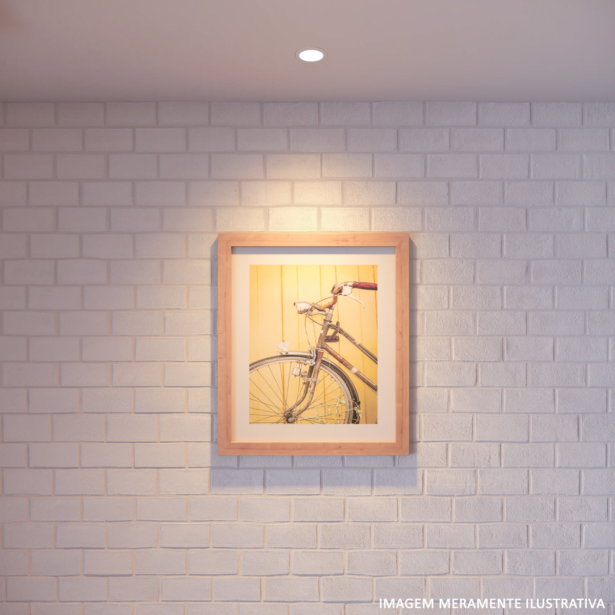 Luminária Spot Led Embutir Redonda Branco 5W Bivolt 6500K Luz Branca Foco Direcionável 25000H - Avant