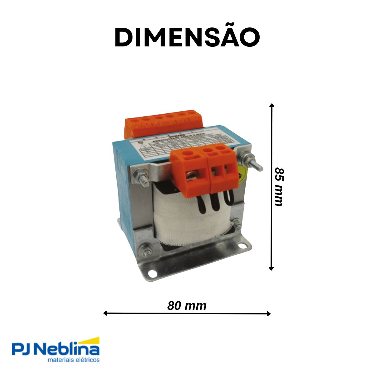 Transformador Isolado Comando Monofásico 50Va E=220/380/440/480V S=24V 1,1Kv 60Hz Ip00 - Siemens