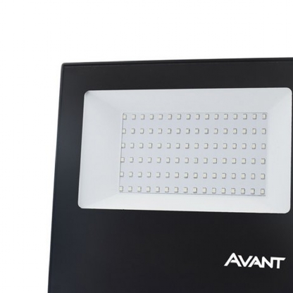 Luminária Refletor Led Quadrada 100W Bivolt 6500K Luz Branca - Avant