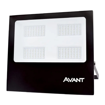 Luminária Refletor Led Quadrada 200W Bivolt 6500K Luz Branca - Avant