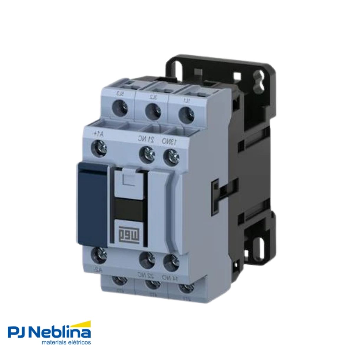 Contator Potencia Bipolar 12A 24V 1Na+1Nf 50/60Hz - Weg
