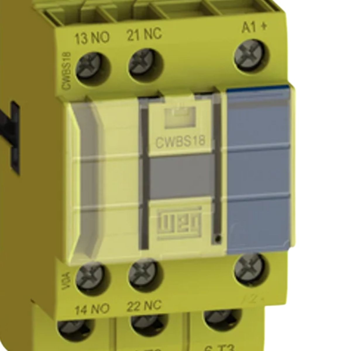 Contator Potencia Bipolar 18A 24V 1Na+1Nf 50/60Hz - Weg