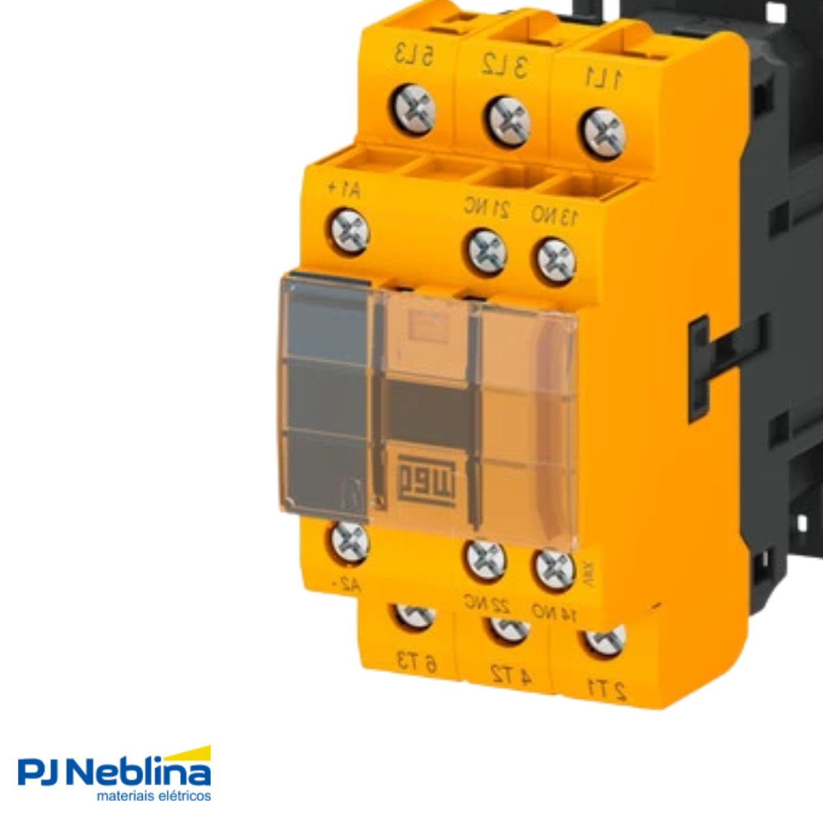 Contator Segurança Potencia Tripolar 18A 24V 1Na+1Nf 50/60Hz - Weg