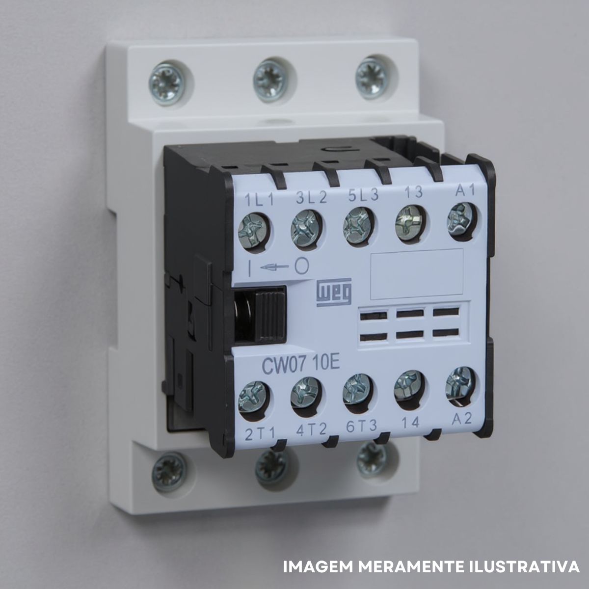 Contator Mini Potencia Tripolar 7A 380V 1Nf 60Hz - Weg