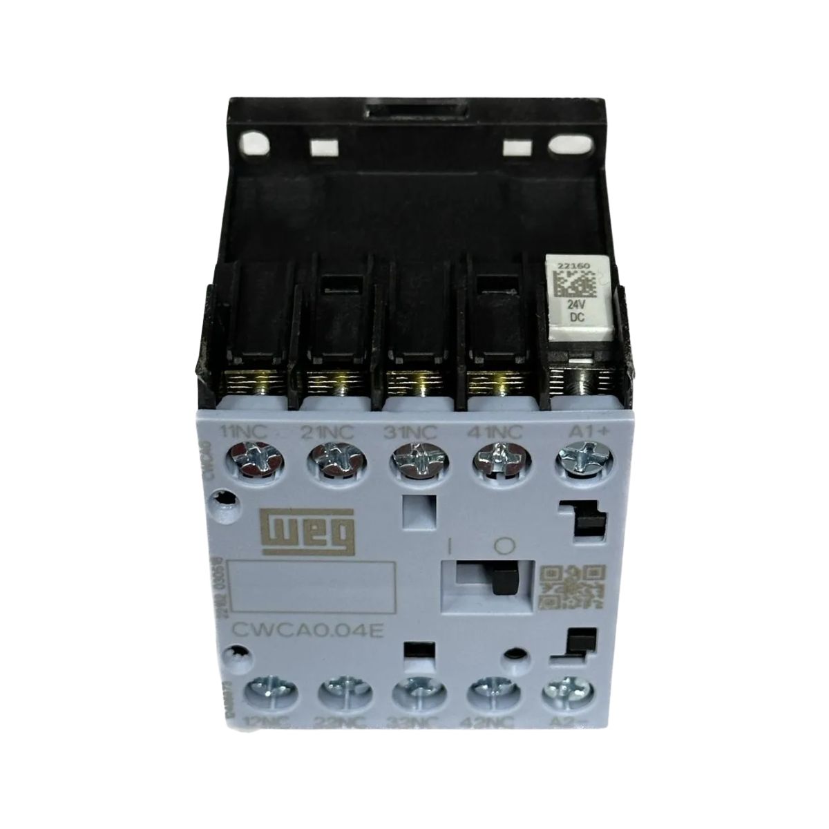 Contator Mini Auxiliar 10A 24Vcc 4Nf - Weg