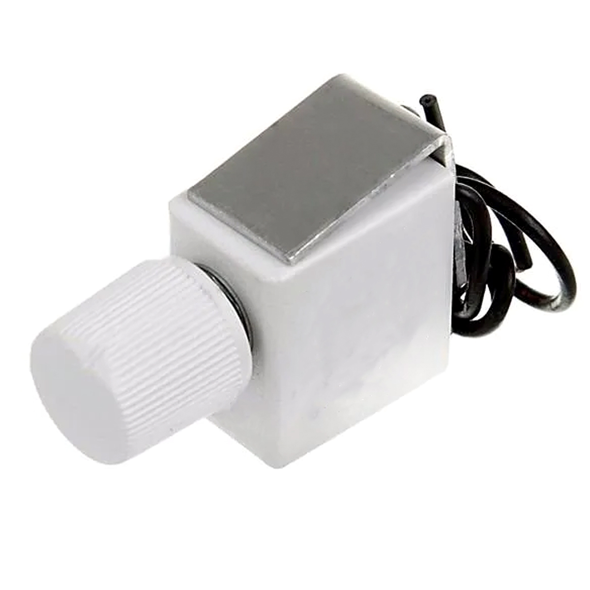 Módulo Variador Universal Dimmer Rotativo 1 Módulo 400/600W Bivolt Branco Embutir Qd34 - Qualitronix
