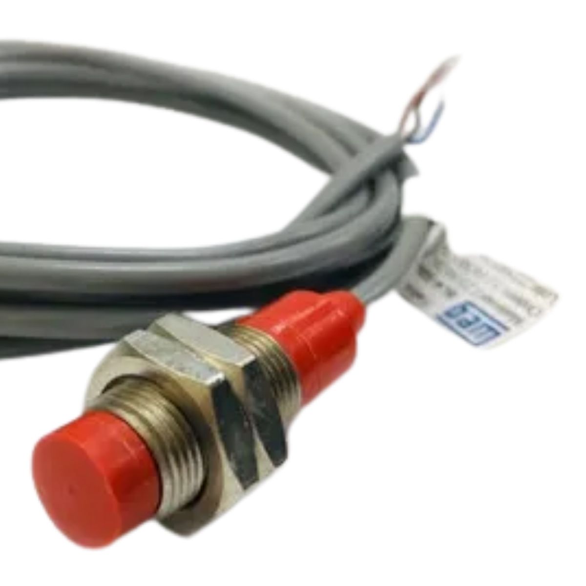 Sensor Indutivo Cilíndrico Roscado Sn=5Mm M18X1,00Mm Metálico 3 Fios 10-30Vcc Cabo 2M Npn 1Nf 1 Led - Weg