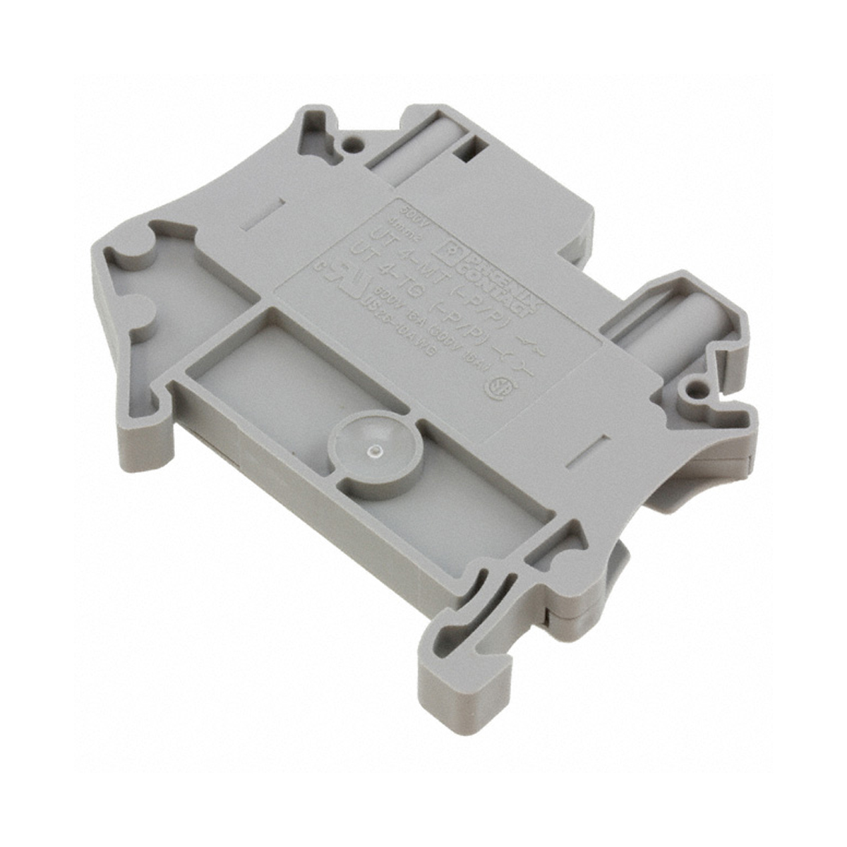 Conector Borne Passagem Seccionador 2 Conexões 2,50Mm 500V Cinza Poliamida 20A - Phoenix