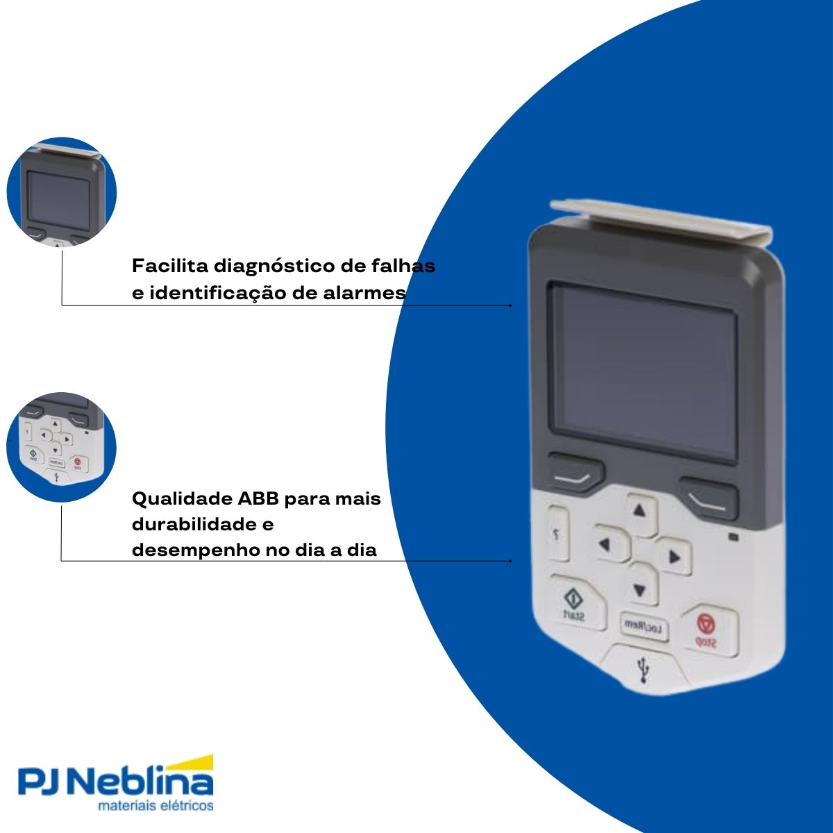 Painel Controle (Ihm) Acs-Ap-S - Abb