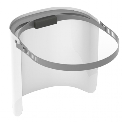 Protetor Facial Lente Incolor Contra Respingos De Saliva E Fluidos Nasais - Ye Print