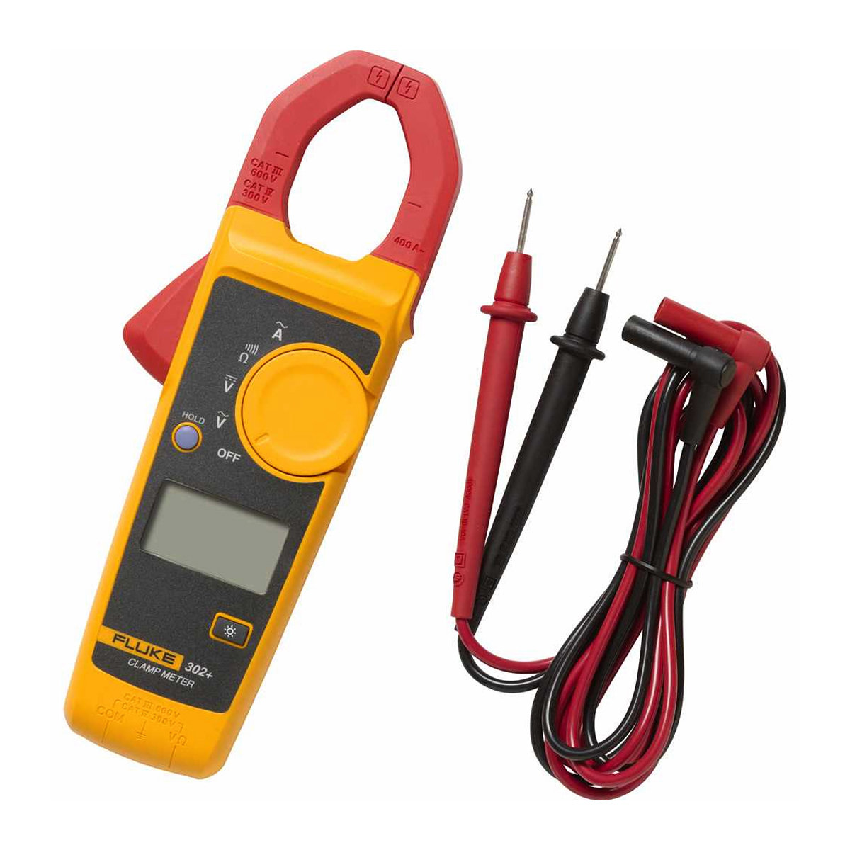 Alicate Amperímetro 400A Garra 30Mm 208x58,5x28Mm - Fluke