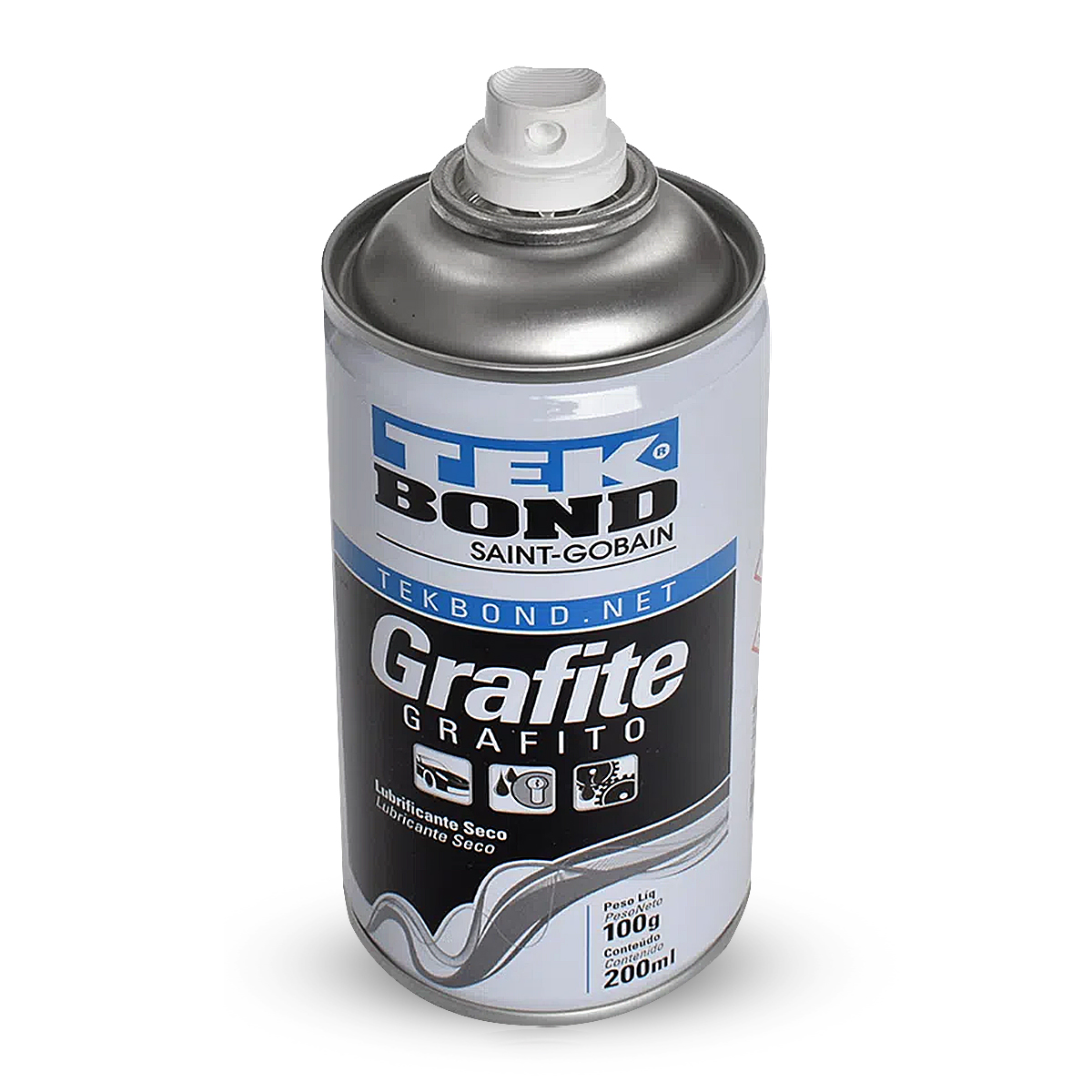 Spray Grafite Lubrificante Seco 200ml - Tek Bond