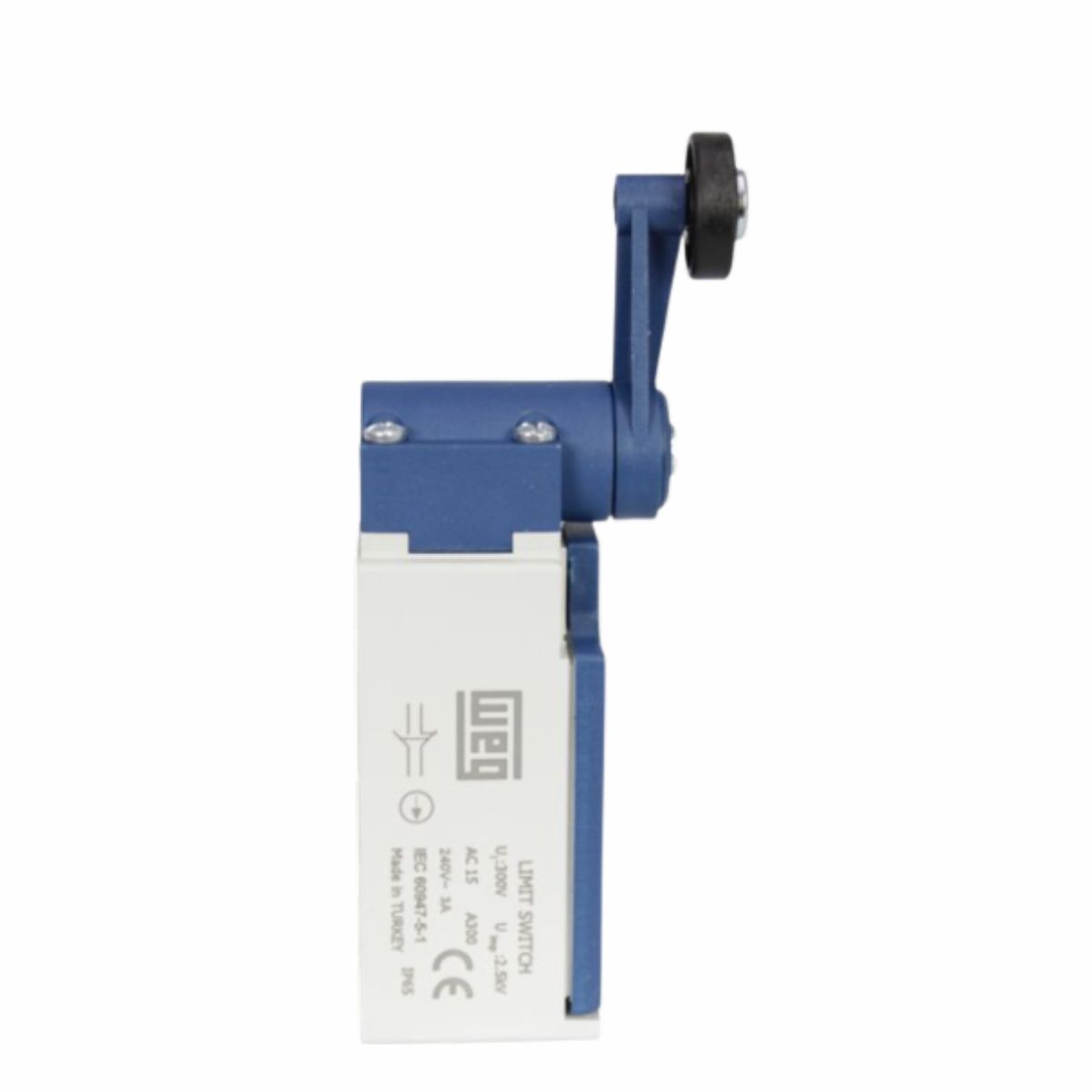 Chave Fim De Curso Plástico Ação Rápida Roldana 18Mm 50/60Hz IP20 3A 240V 1Na+1Nf Weg