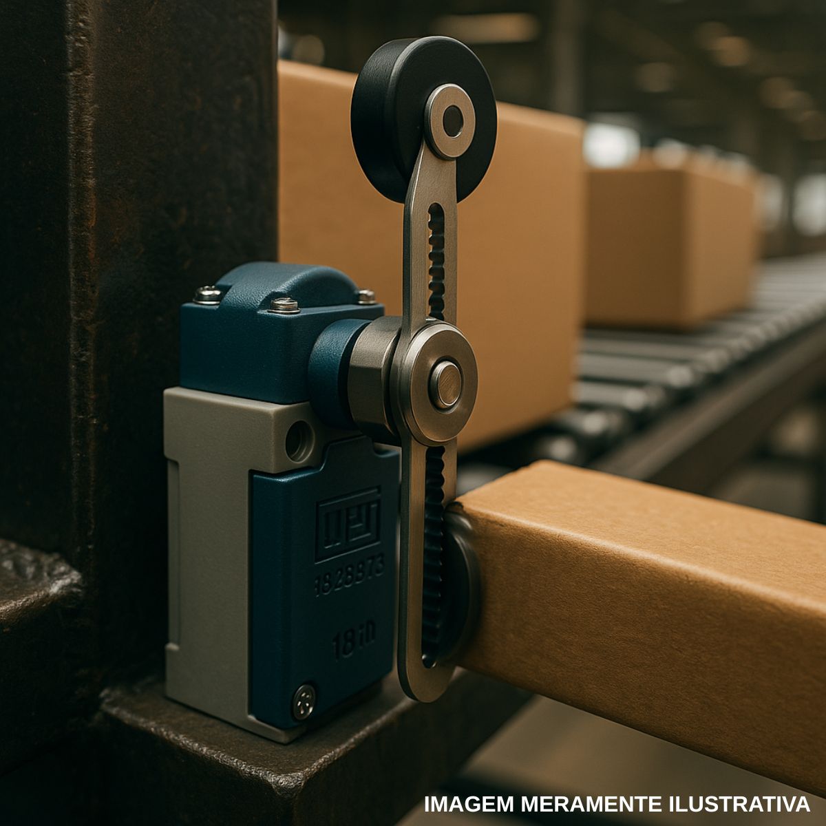 Chave Fim De Curso Roldana 18Mm 3A 1Na+1Nf - Weg