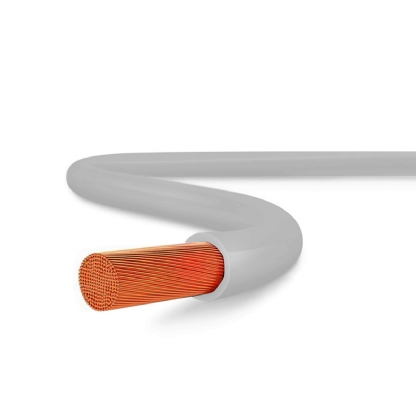 Cabo Flexível 750V PVC 1,50mm Branco 25 Metros - Sil