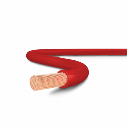 Cabo Flexível 750V PVC 2,50mm Vermelho 25 Metros - Sil