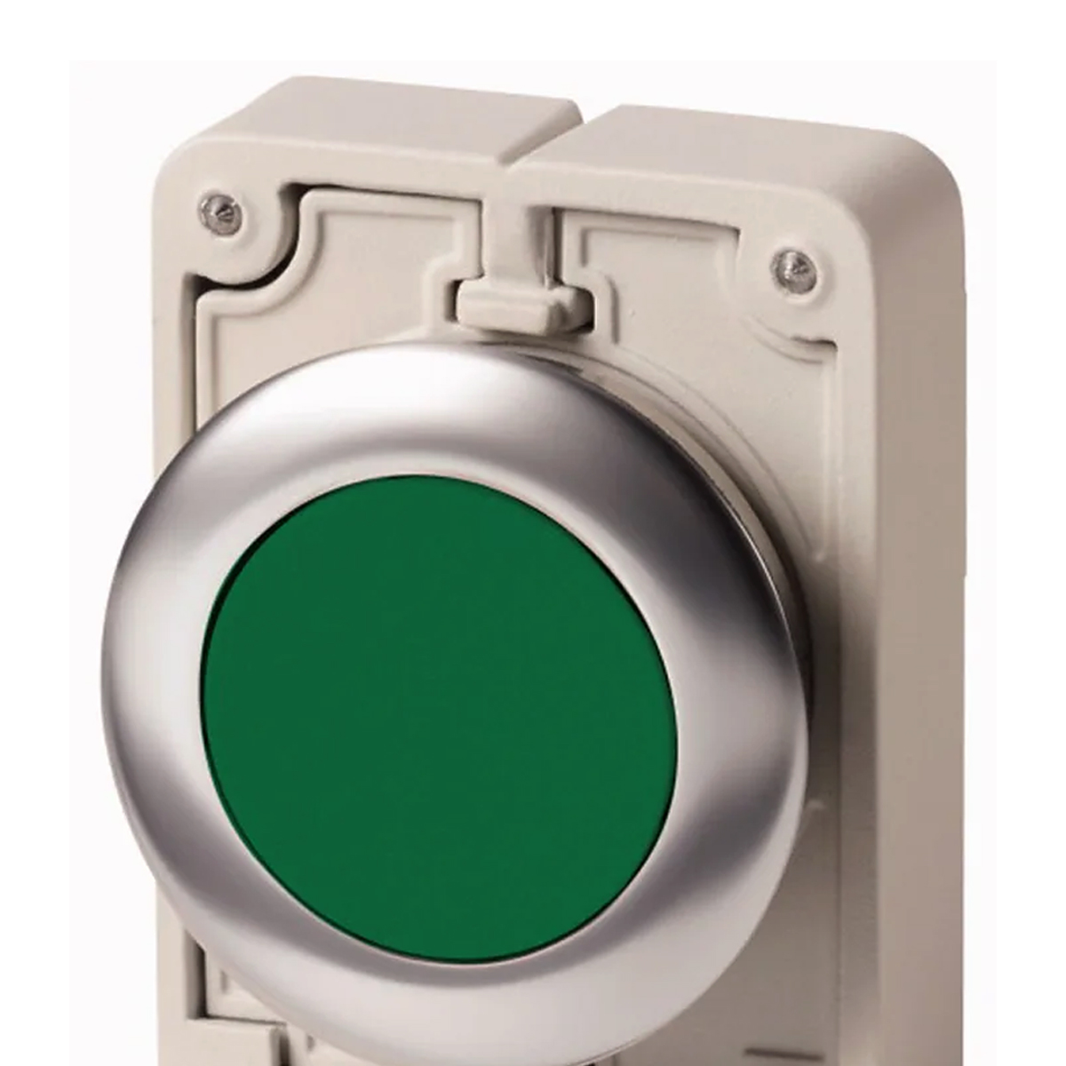 Botão Iluminado Redondo 30Mm Verde Com 1 Contato Aberto E 1 Contato Fechado Ip66/Ip67/Ip69K - Eaton