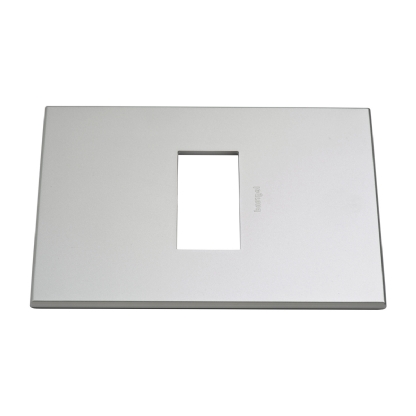 Placa Acabamento 3 Postos Horizontal 4X2 Arteor Soft Cinza - Pial