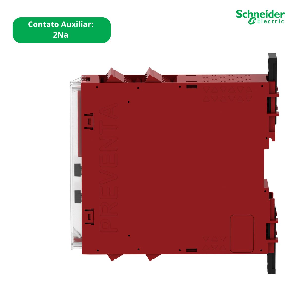 Relé Segurança Monitoramento Categoria 4 24Vca/Cc 2 Saídas 2Na XPSUS12AP - Schneider Electric
