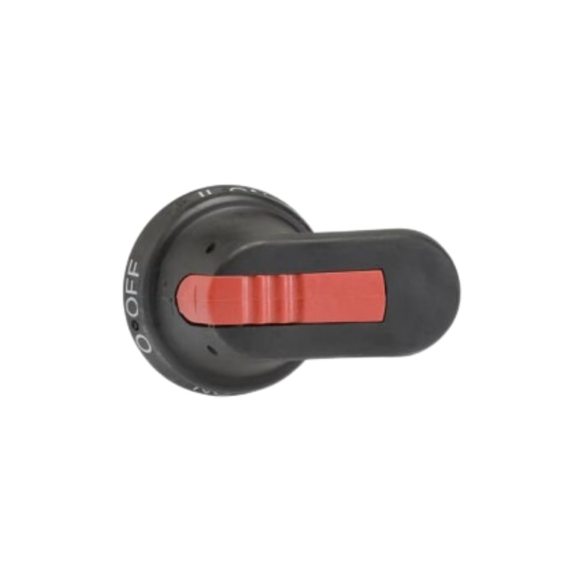 Manopla Acionamento Porta Painel Pt P/ Eixo 6mm C/ Bloq Cade