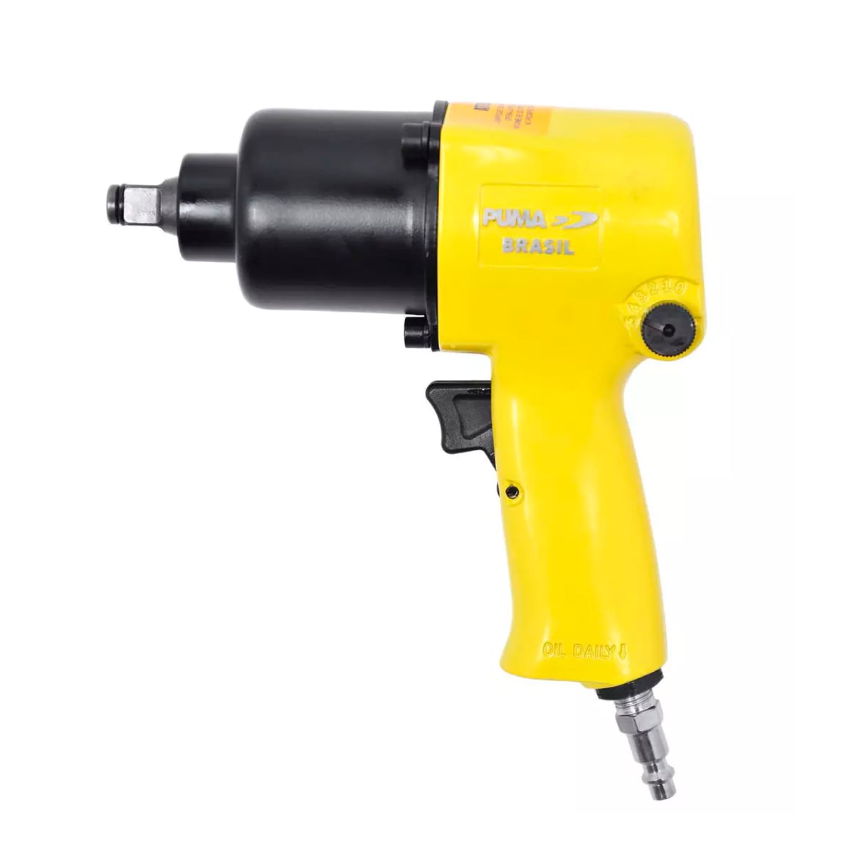 Chave Impacto Pneumática Encaixe Quadrado 1/2 Polegadas 66Kgfm 7500Rpm - Puma