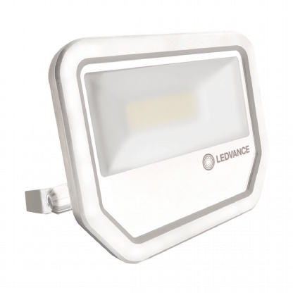 Luminária Refletor Led Retangular 30W Bivolt 3000K Luz Amarela - Osram/Ledvance