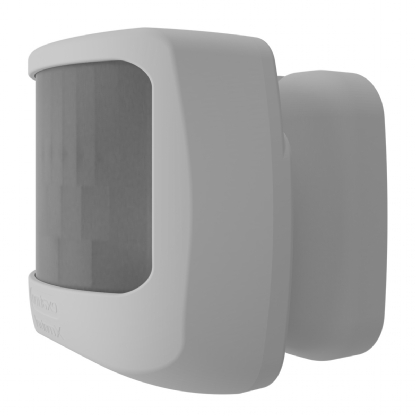 Sensor Presença Com Fotocélula Sobrepor Parede 100-240V Alcance 15 Metros Branco - Exatron