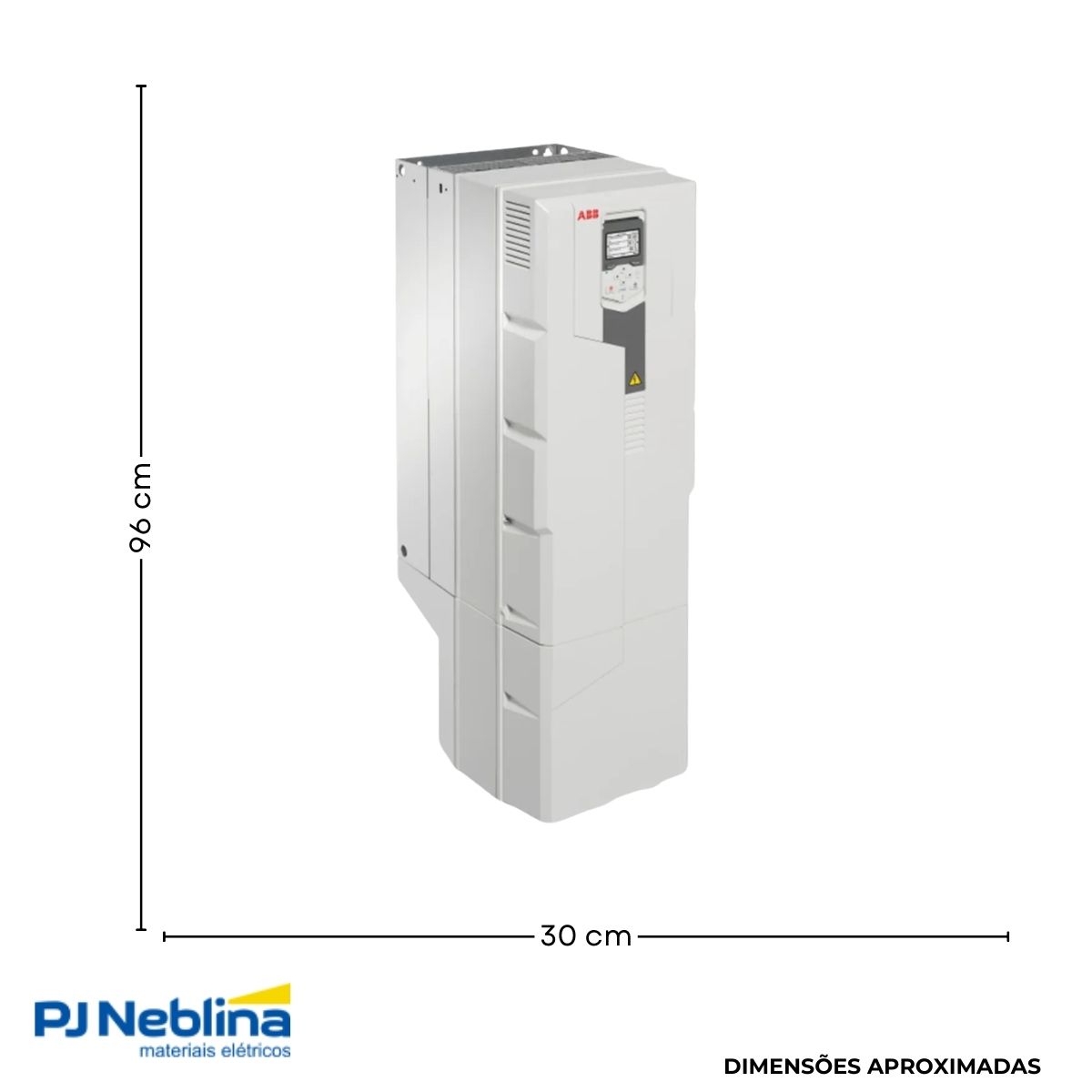 Inversor Frequência Trifásico 380-480V 50/60Hz 206A 110Kw - Abb