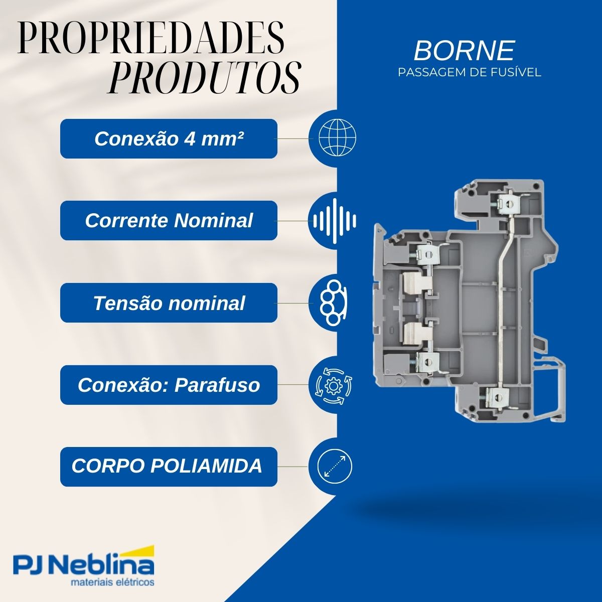 Contator Potência Tripolar 50A 220V 1Na+1Nf 50/60Hz - Weg