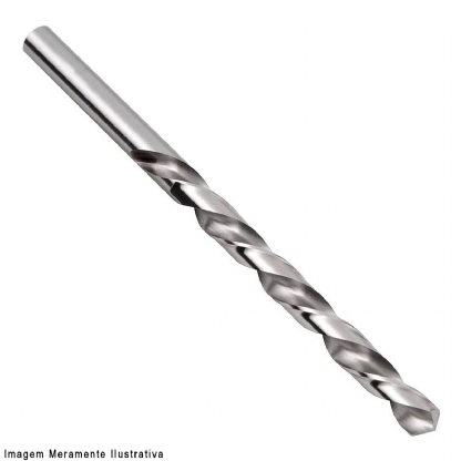 Broca Aço Rápido Hp 4.50mm Para Metais Din 338 - Rocast