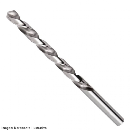 Broca Aço Rápido Hp 4.50mm Para Metais Din 338 - Rocast