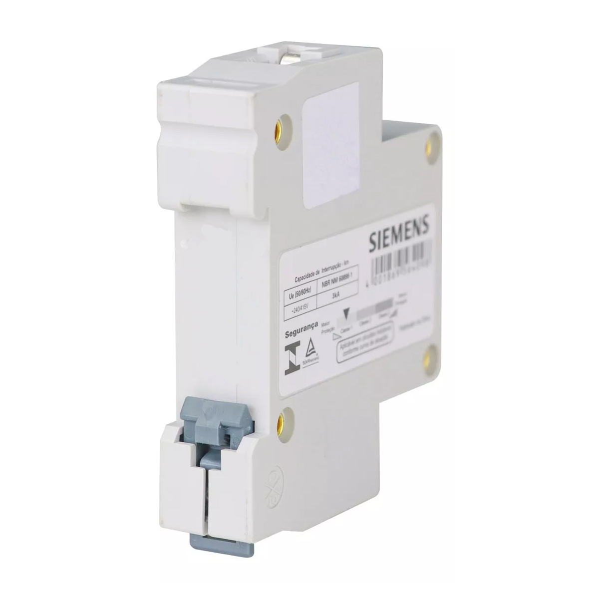 Disjuntor Mini Din Unipolar 25A Curva C 3Ka 220/380V 5SJ11257MB Siemens