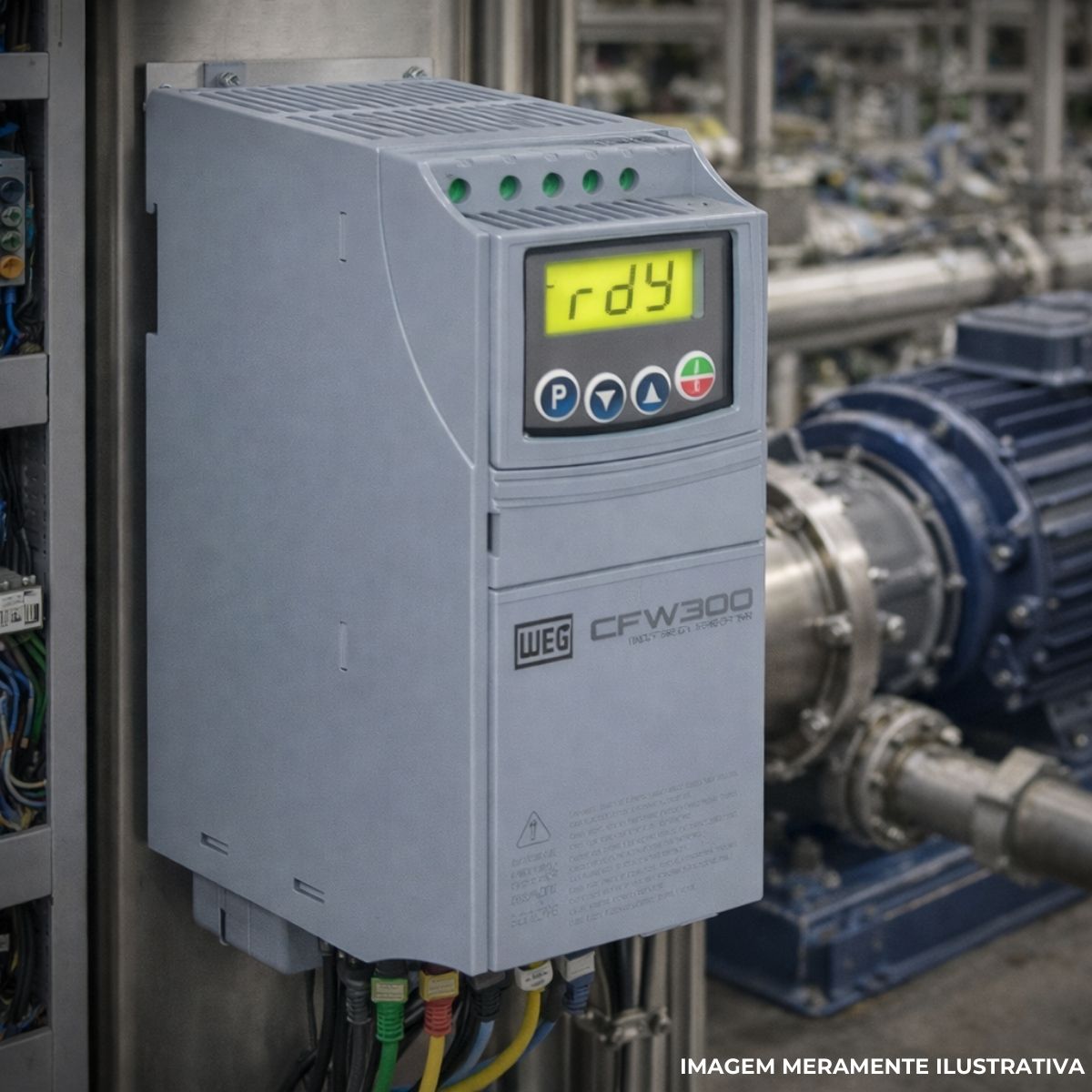 Inversor Frequência Trifásico 380-480V 50/60Hz 15A 7,5Kw - Weg