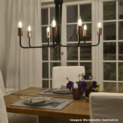 Lâmpada Led Vela 2,5W Bivolt E27 2700K Luz Amarela - Ledvance