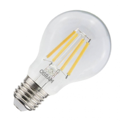 Lâmpada Led Filamento Bulbo A60 4,5W Bivolt E27 2700K Luz Amarela - Ledvance