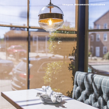 Lâmpada Led Filamento Bulbo A60 4,5W Bivolt E27 2700K Luz Amarela - Ledvance