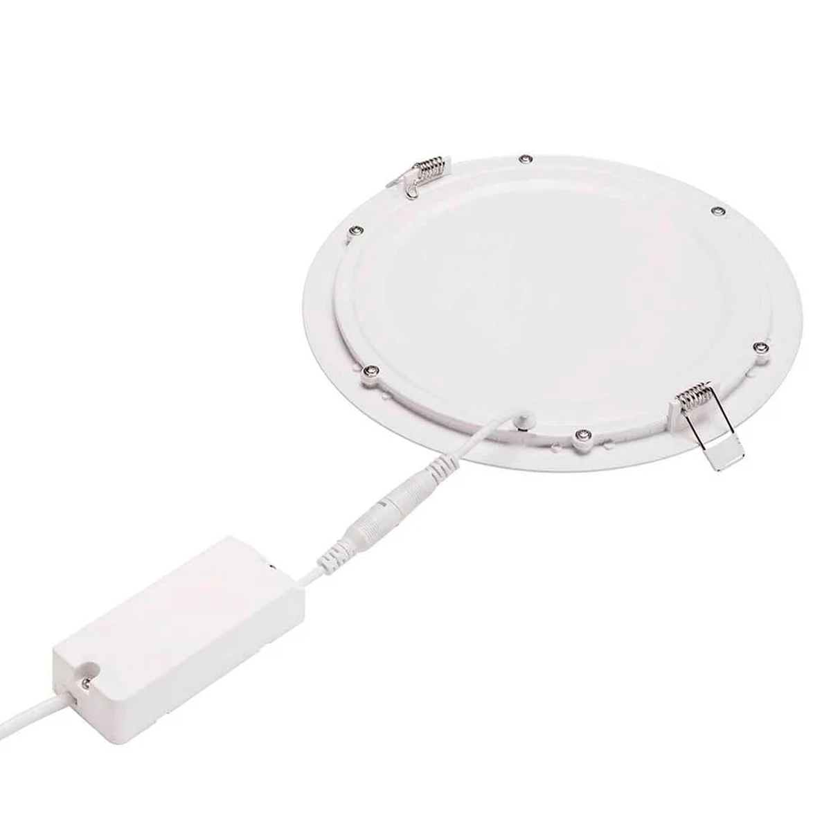 Luminaria Painel Led Embutir Red Bc 6w Bivolt 3000k Branco Q