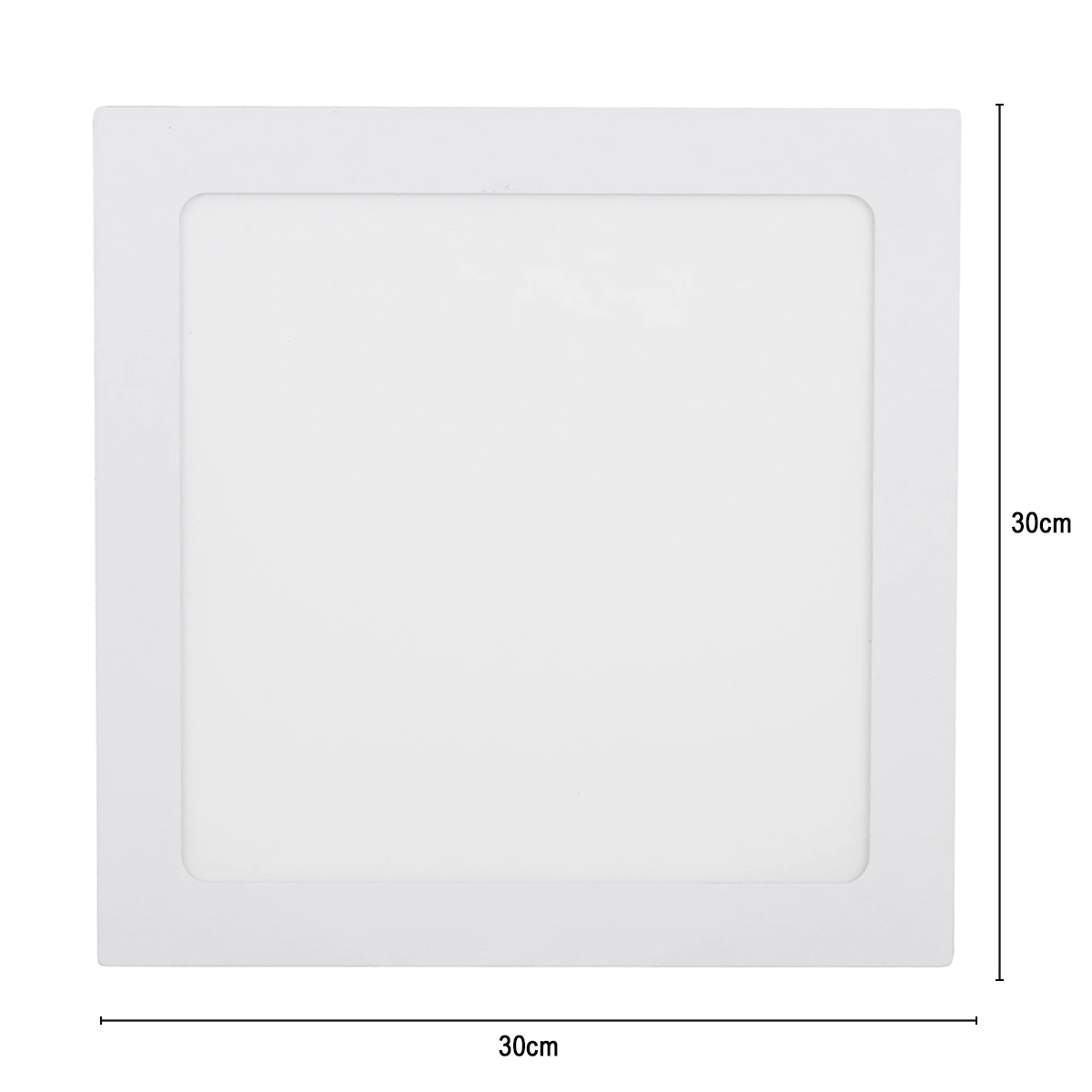 Luminária Painel Led Embutir Quadrada Branco 24W Bivolt 4000K Luz Do Dia 2000Lm - Philips