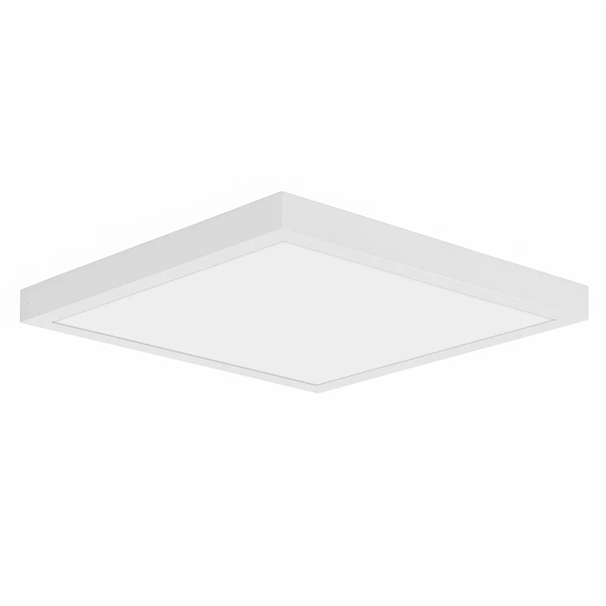 Luminária Plafon Led Sobrepor Quadrado Branco 18W Bivolt 44A 3000K Luz Amarela 1300Lm 25000H 225x225Mm Slim Led Downlight Dl252 - Philips