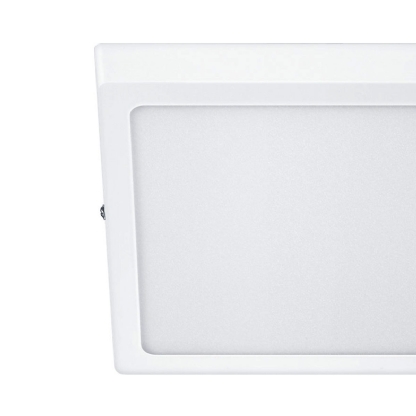 Luminária Plafon Led Sobrepor Quadrada Bivolt 24W 2000Lm 4000K Luz Neutra - Philips