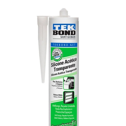 Silicone Acetico 270Ml Incolor - Tek Bond