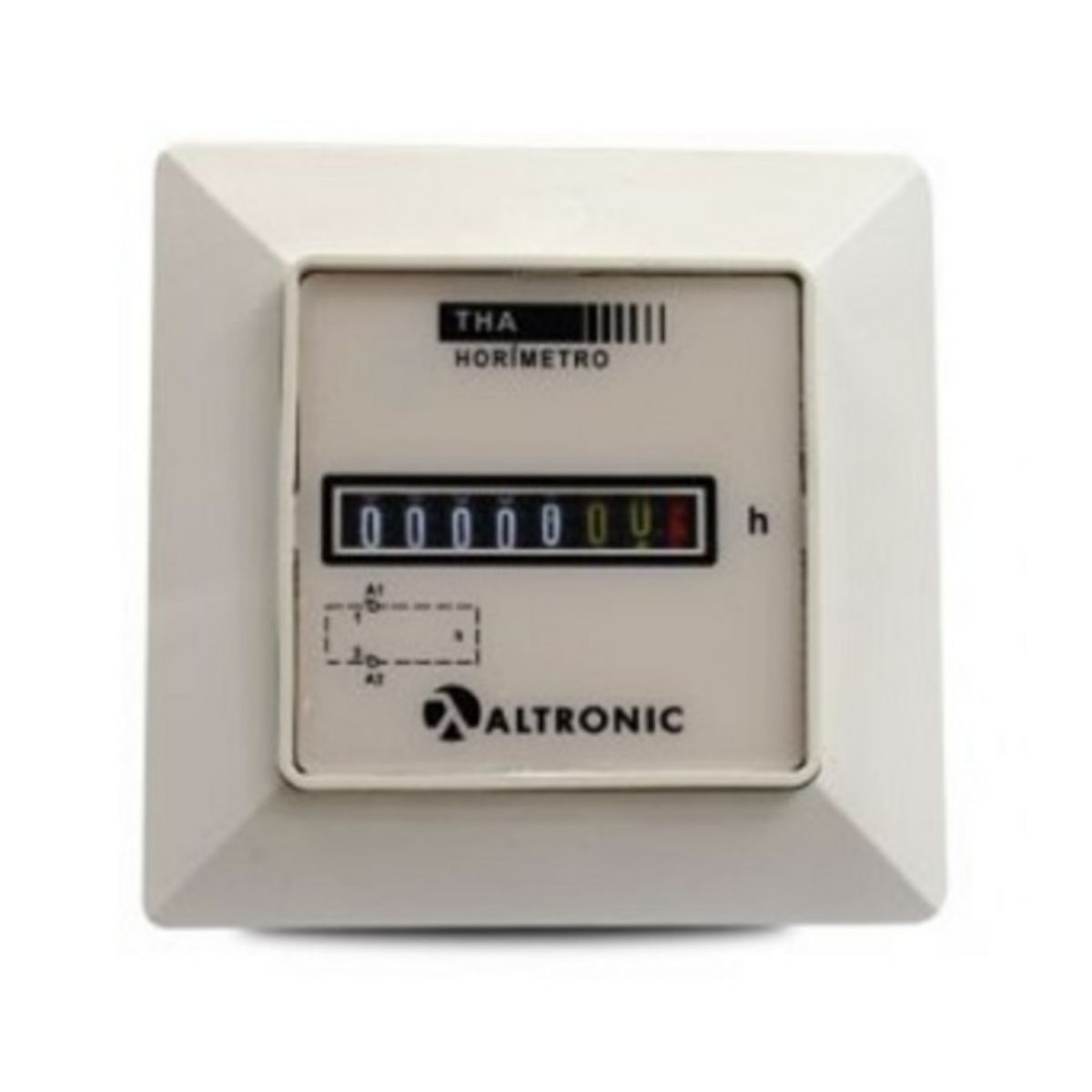 Horimetro Totalizador Horario Eletromecanico 220vca Tha-02