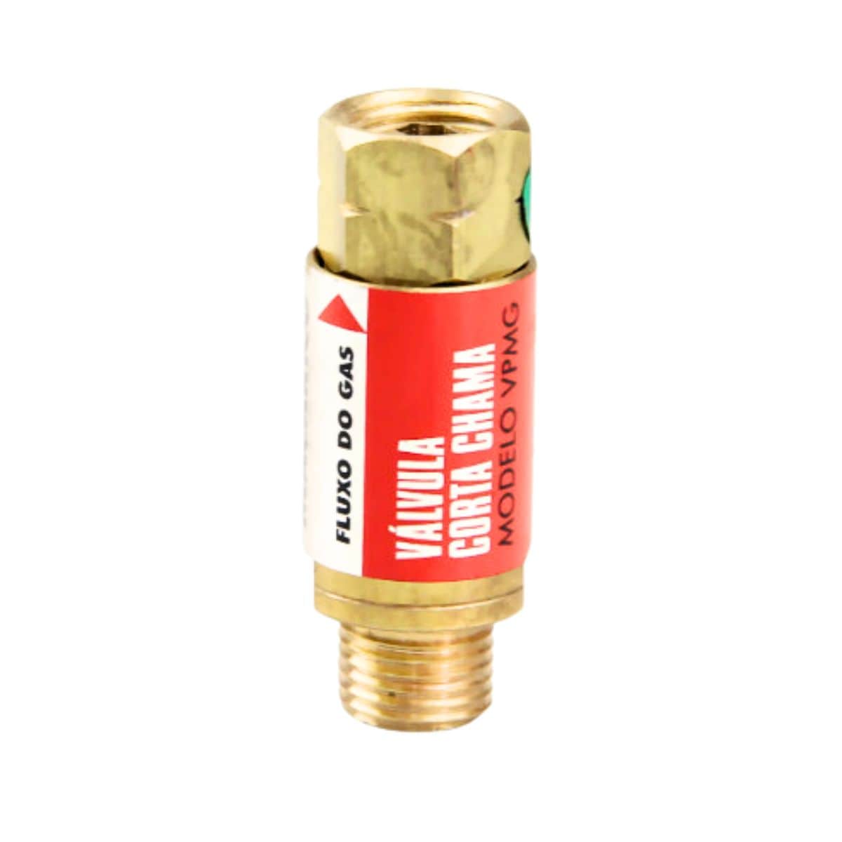 Válvula Entrada Acetileno Maçarico 9/16 Carbografite