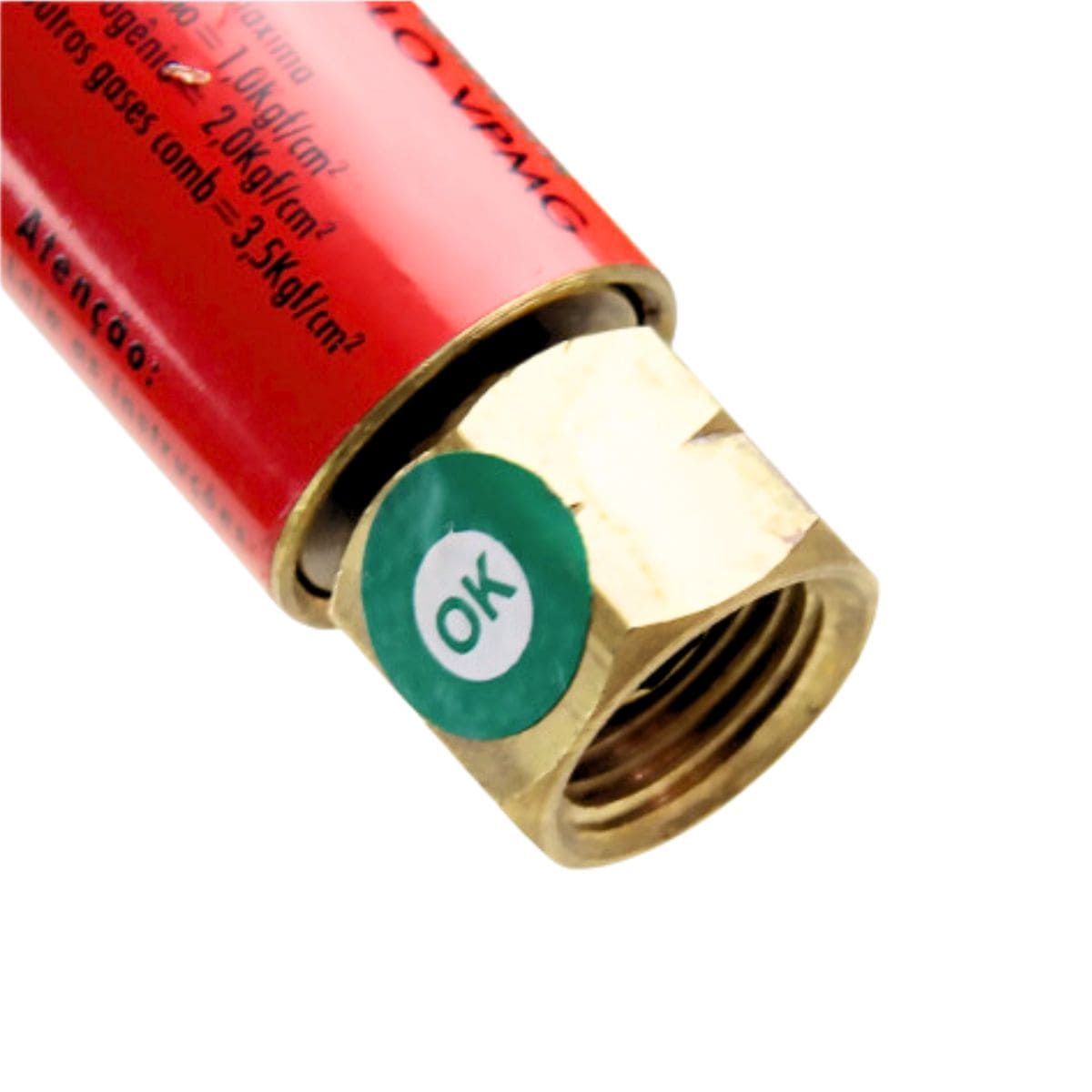 Válvula Entrada Acetileno Maçarico 9/16 Carbografite