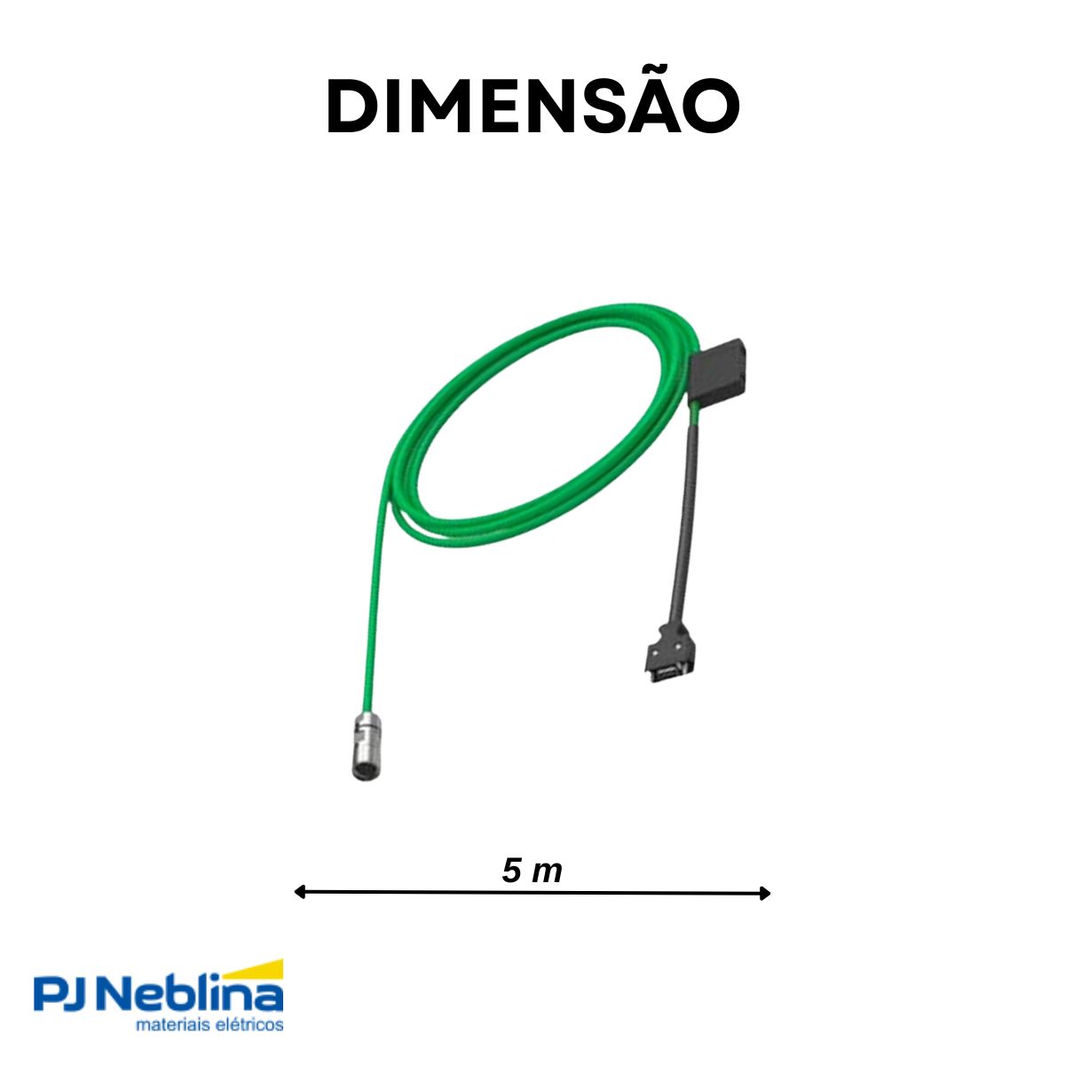 Cabo Sinal 2X0,25 mm 5m C/Conector - Siemens